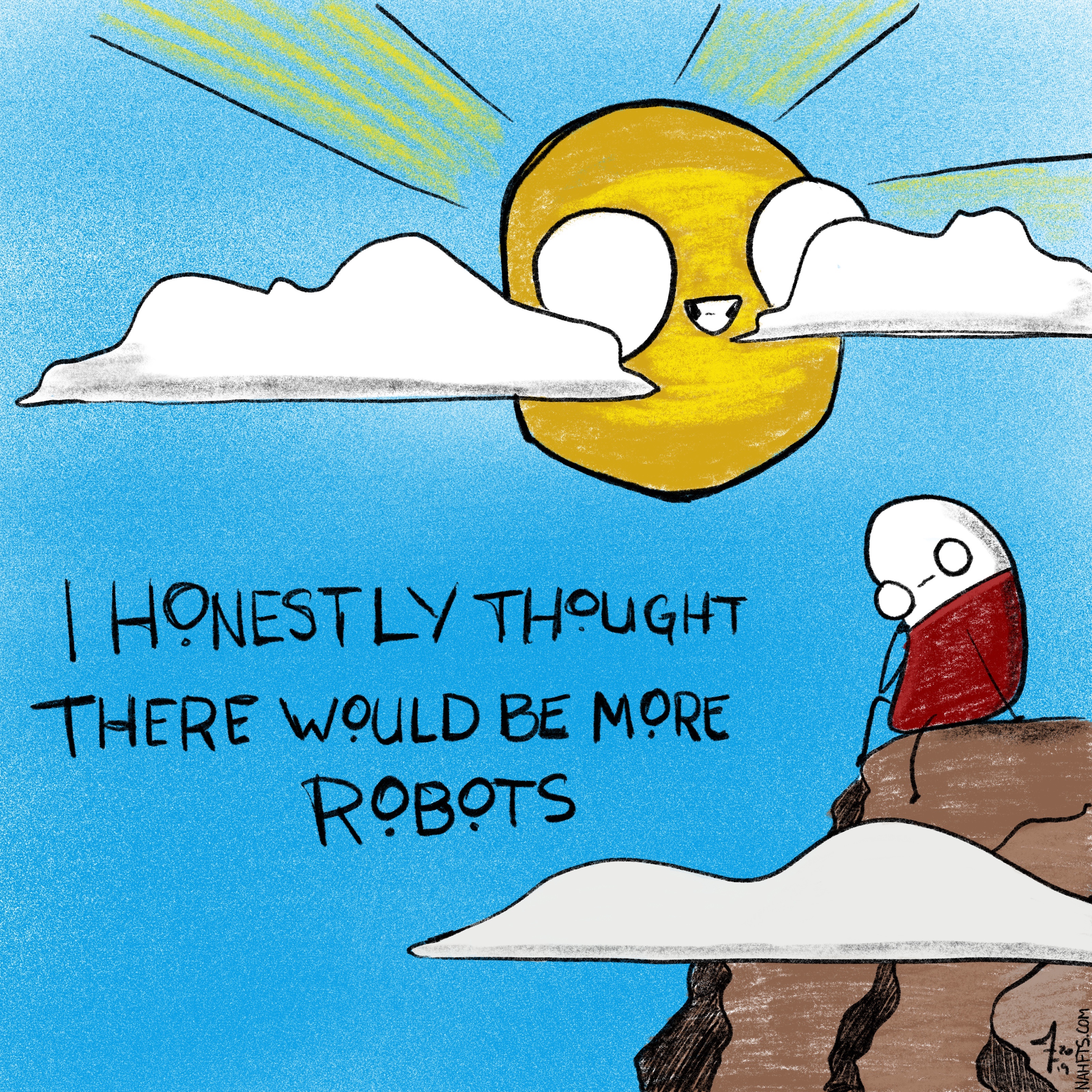 I honestly thought there would be more robots
