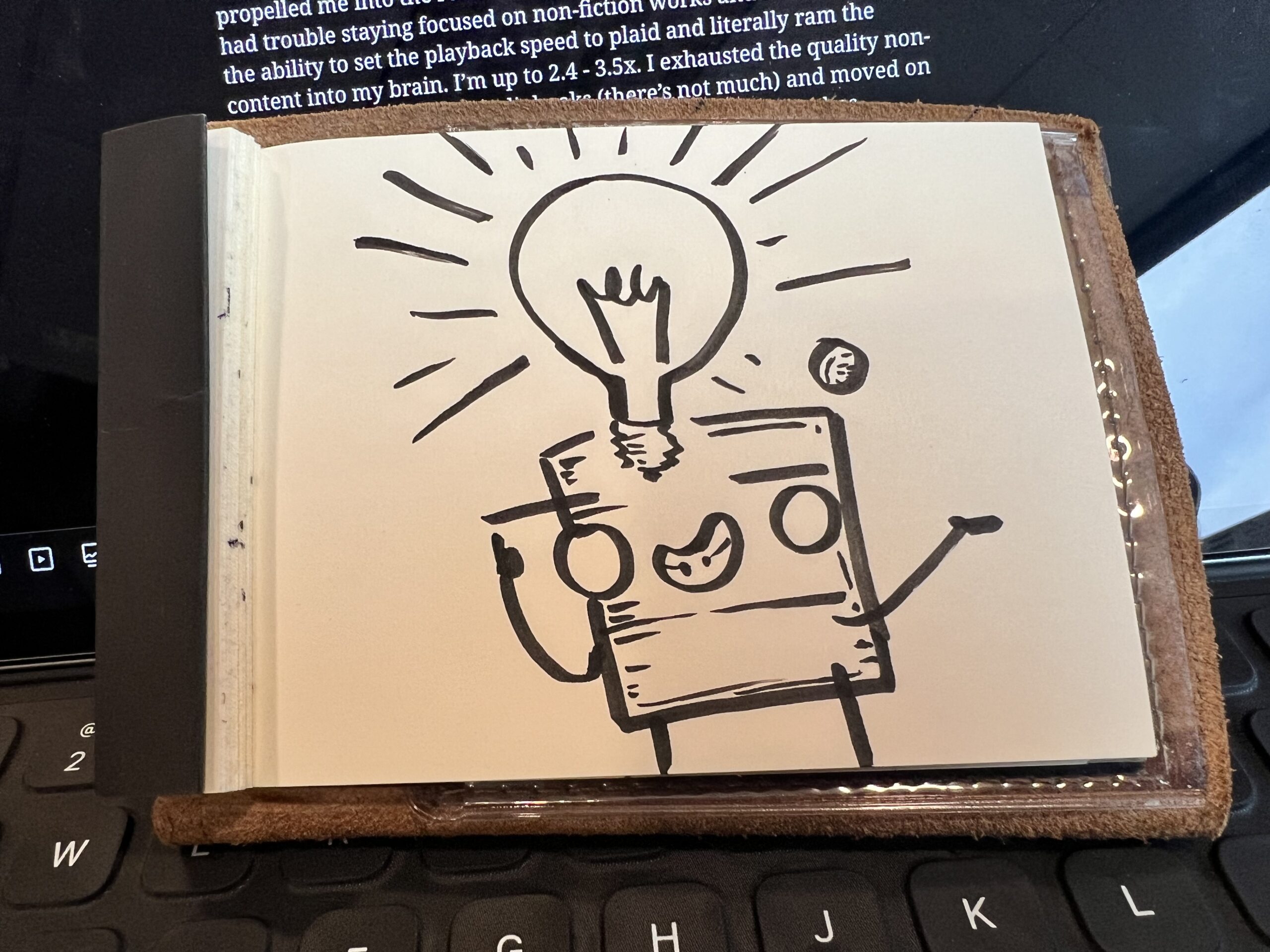 I keep coming up with other people’s ideas… and that’s ok.