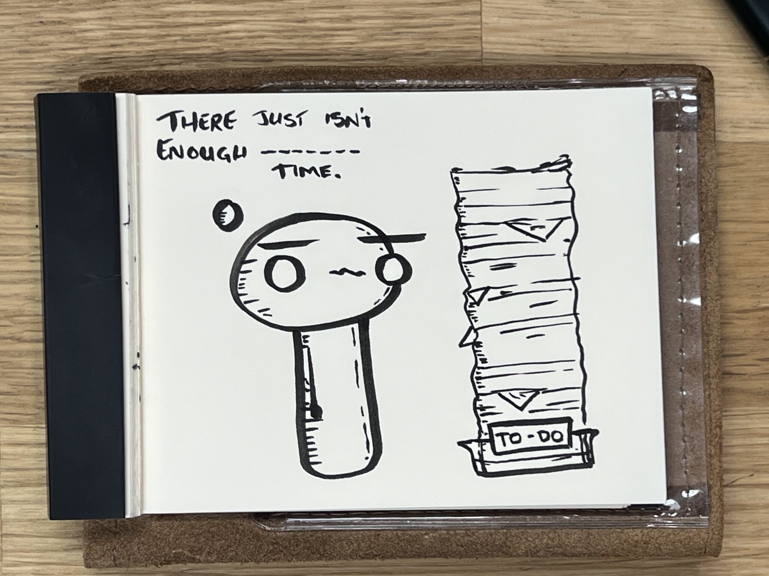There just isn’t enough bleeping time