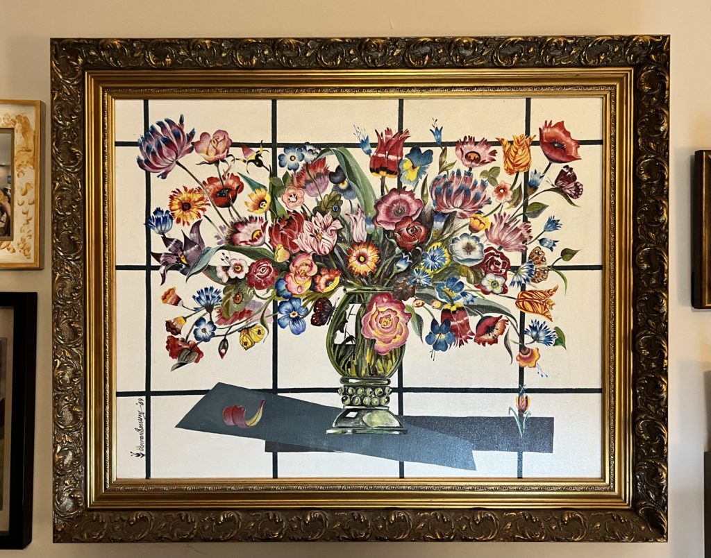 Vase with flowers, Peter van Rossum Vase with flowers, Peter van Rossum